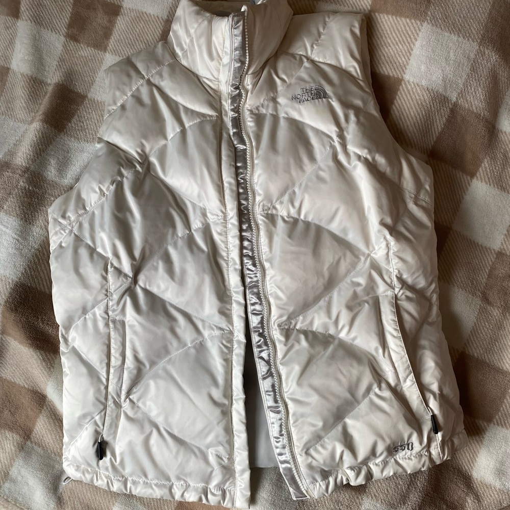 Like New North Face Cream Vest
